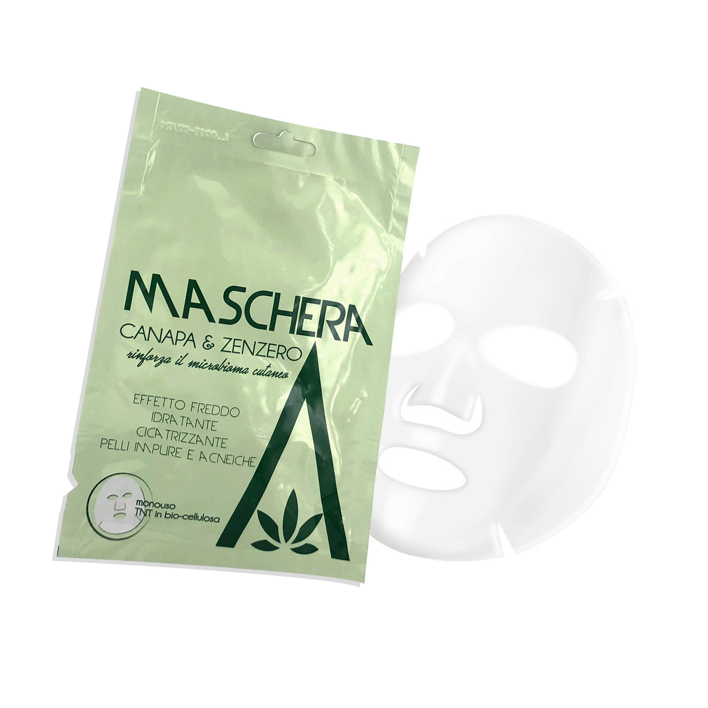 maschera canapa&zenzero